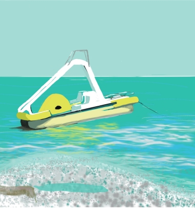 Pedalo at Hotel Votsala